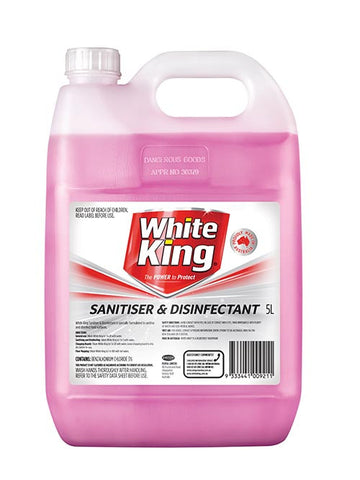 White King Sanitiser & Disinfectant 5 Ltr