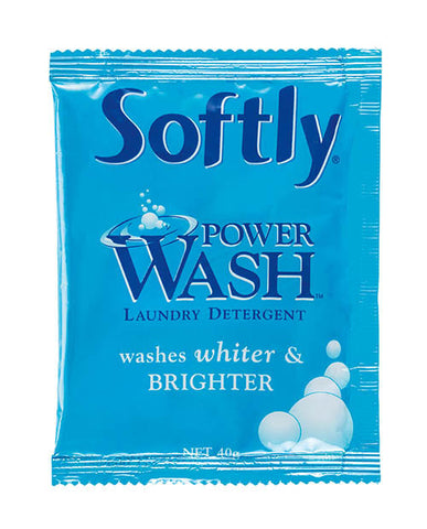 Softly Power Wash Laundry Detergent Sachets (per carton)
