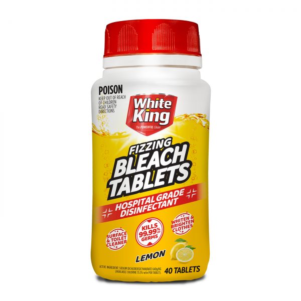 White King Bleach Tablets Lemon