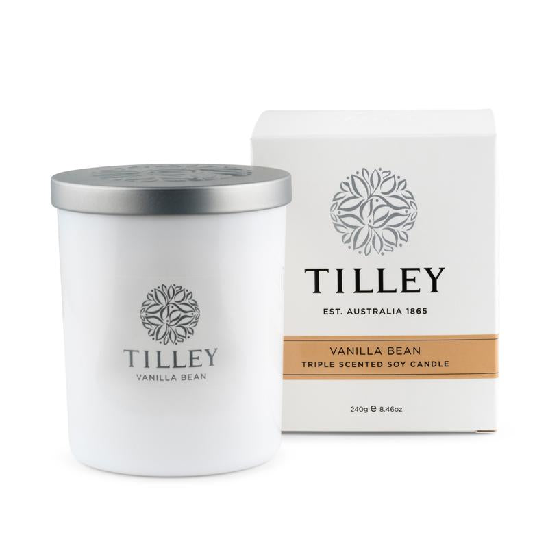 VANILLA BEAN TRIPLE SCENTED SOY CANDLE 240G