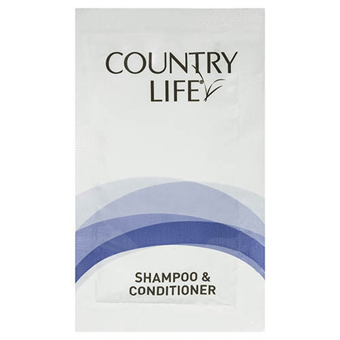 Country Life Guest Amenities Conditioner & Shampoo 8ml (500 per carton)