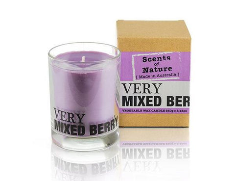 VERY MIXED BERRY VEGETABLE WAX CANDLE 240G
